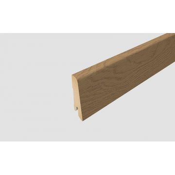 Plinta Mdf, 240 x 1.4 x 8 cm, L112, pentru Parchet laminat Egger Pro, Stejar miere Olchon, EPL144, Egger