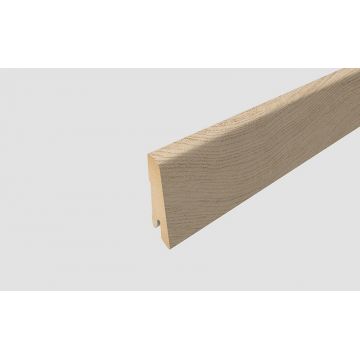 Plinta Mdf, 240 x 1.4 x 8 cm, L605, pentru Parchet laminat Egger Pro, Stejar Melba bej, EPL189, Egger